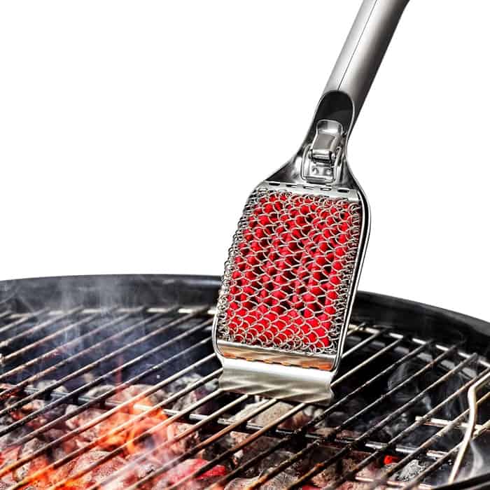 The Bristle-Free Hot Clean Grill Brush by OXO